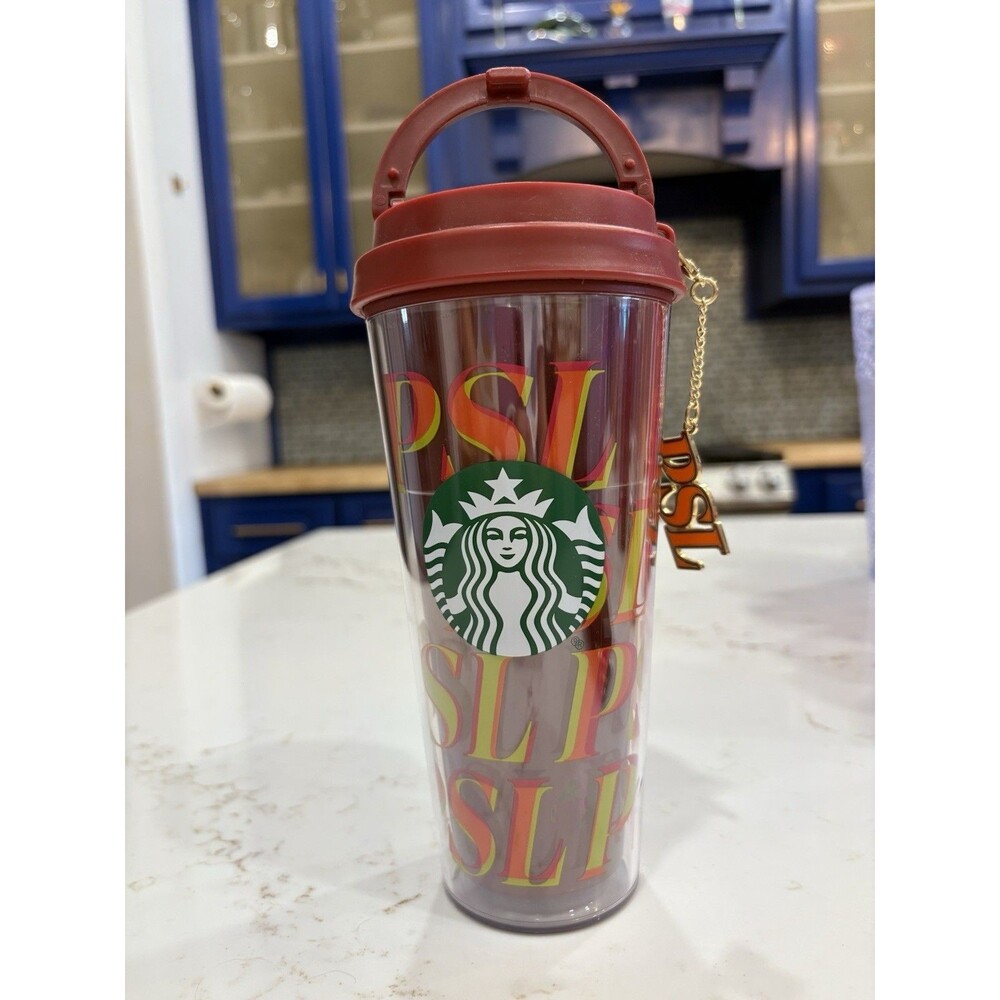 Starbucks PSL Tumbler With Charm NEW No Box Odyssey Limited Edition Fall 2023